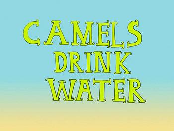 72. Nathalie Djurberg, "Camels Drink Water".