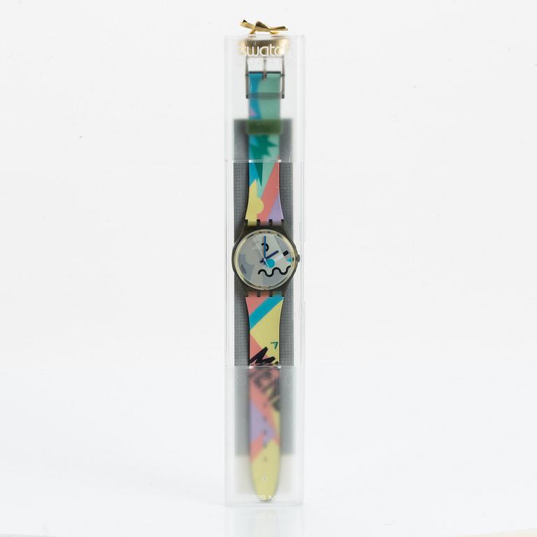 Swatch, Cosmesis, wristwatch, 34 mm.