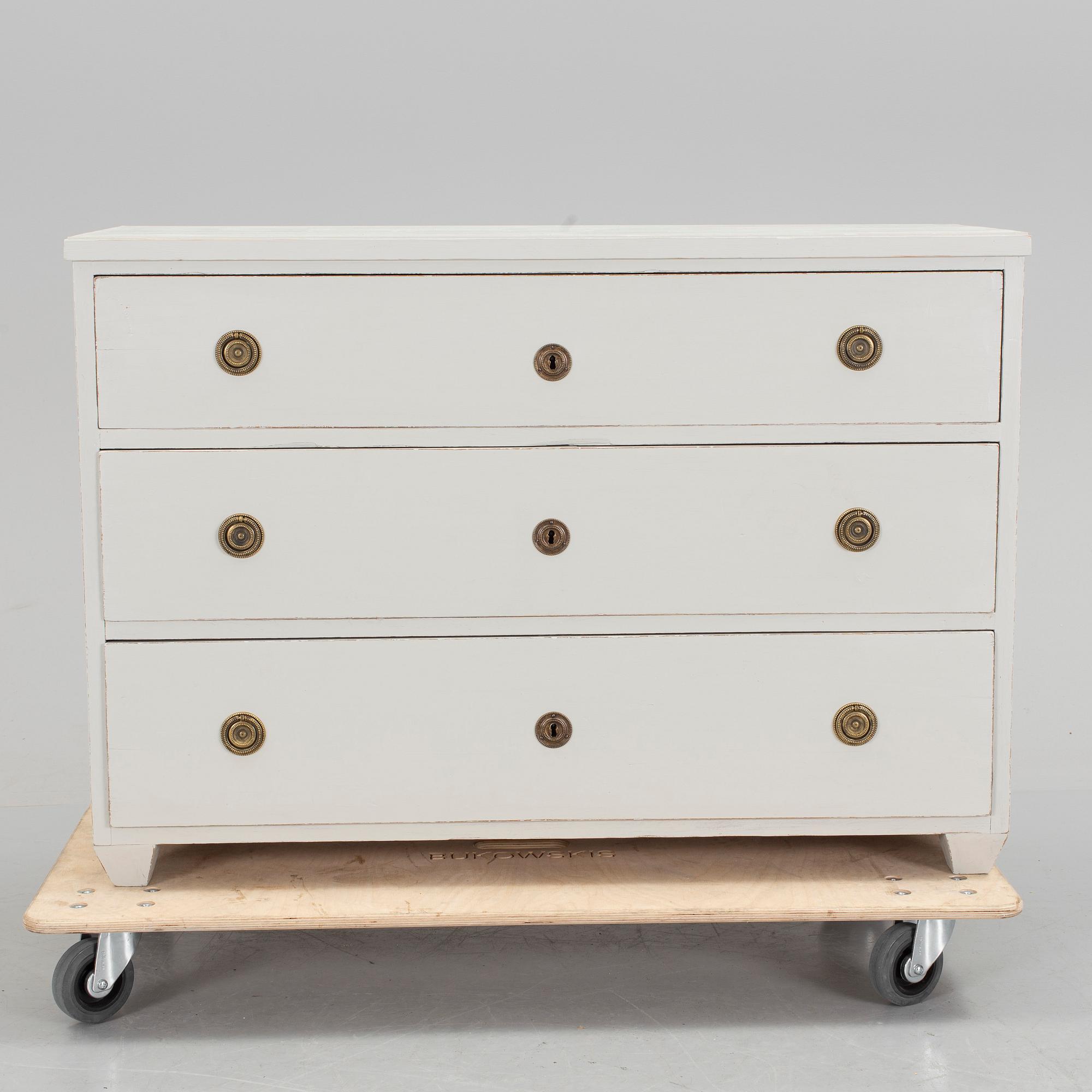 A chest of drawers, second half of the 19th century.