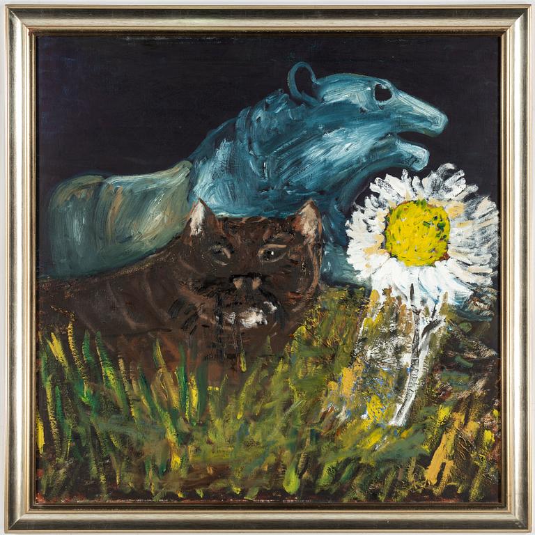 HANS WIGERT, oil on canvas, on verso signed and dated Stavsnäs 1993-2014.