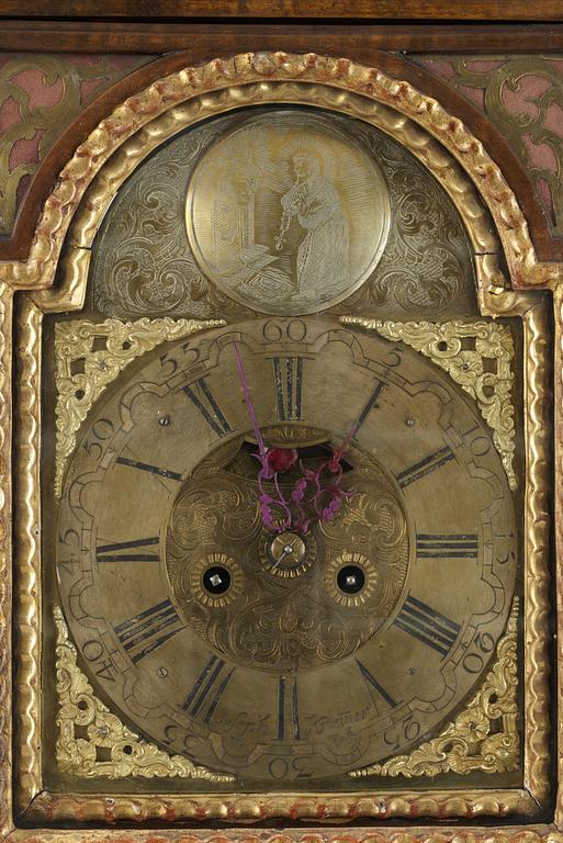 An Austrian 18th cent bracket clock by Joseph Kramer in Retz.