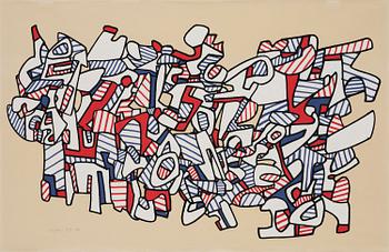 430. Jean Dubuffet, "Masse aux Pedales".