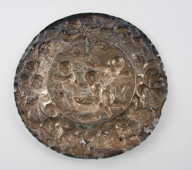 FAT, sannolikt silver, barockstil, ostämplat.