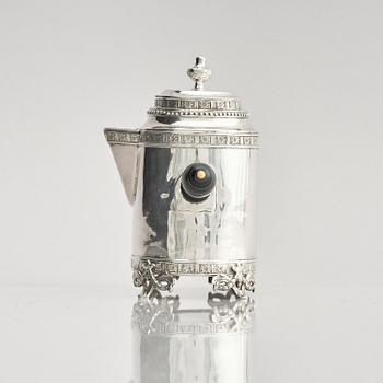 A Swedish 18th century silver milk jug, mark of Anders Hjulström, Köping 1791.