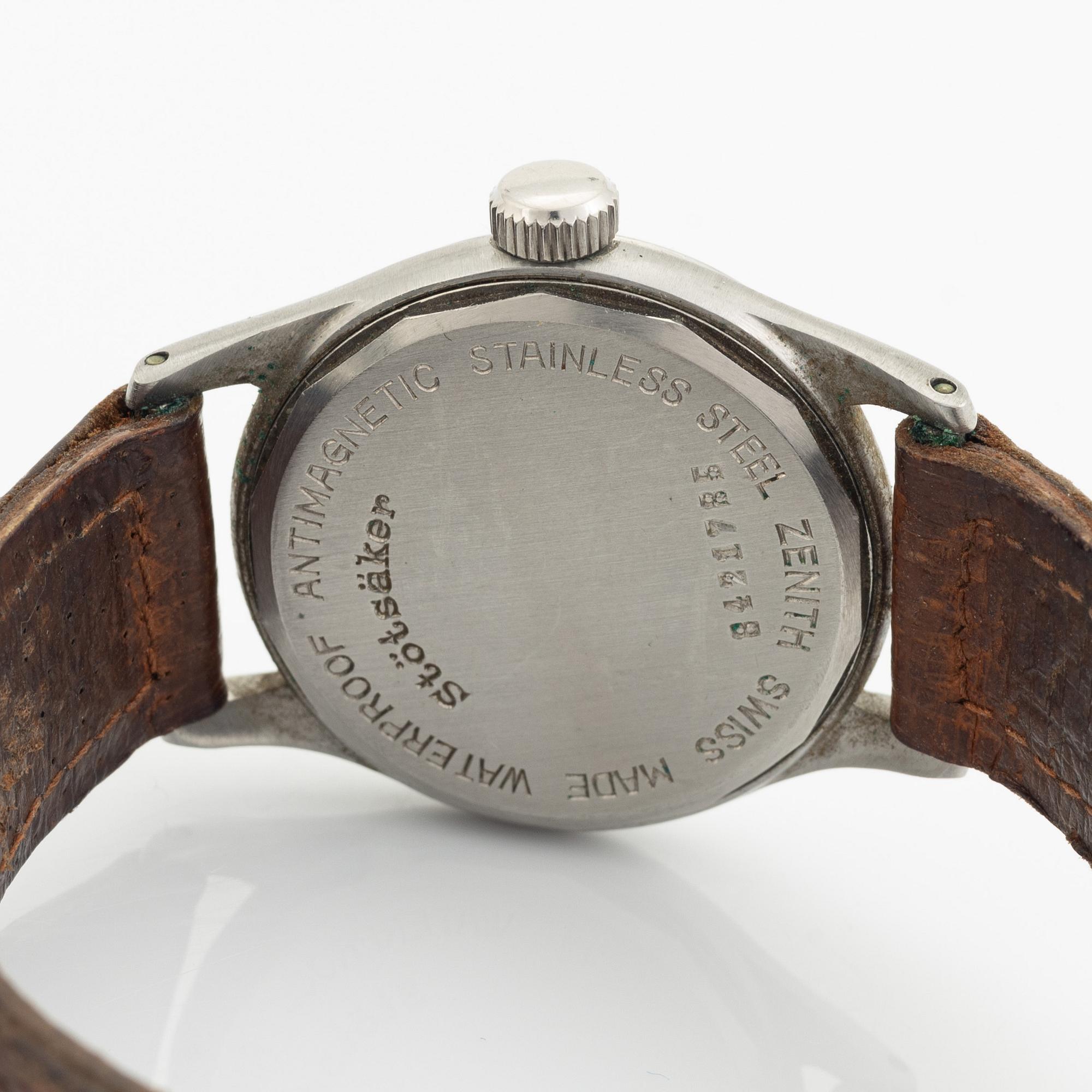 A duo of wristwatches, Gruen & Zenith, ca 1940.