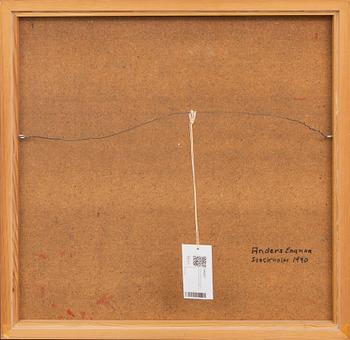 Anders Engman, olja på pannå signerad och daterad 1990.