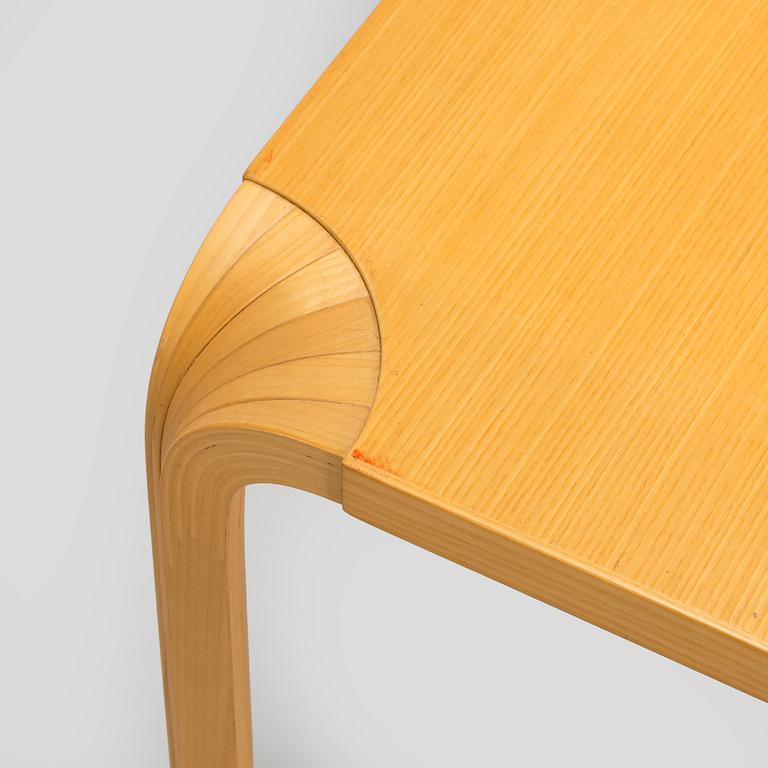 Alvar Aalto, a mid-20th century model MX800B coffee table for Artek.