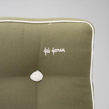 Elsa Stackelberg, a pair of garden armchairs, Fri Form, Edsbruk, 1980s.