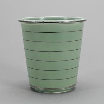 VAS, stengods, "Argenta Celadon" Wilhelm Kåge, Gustavsberg.