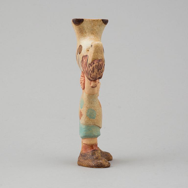 a Lisa Larson stoneware figurine from the second half of the 20th century.