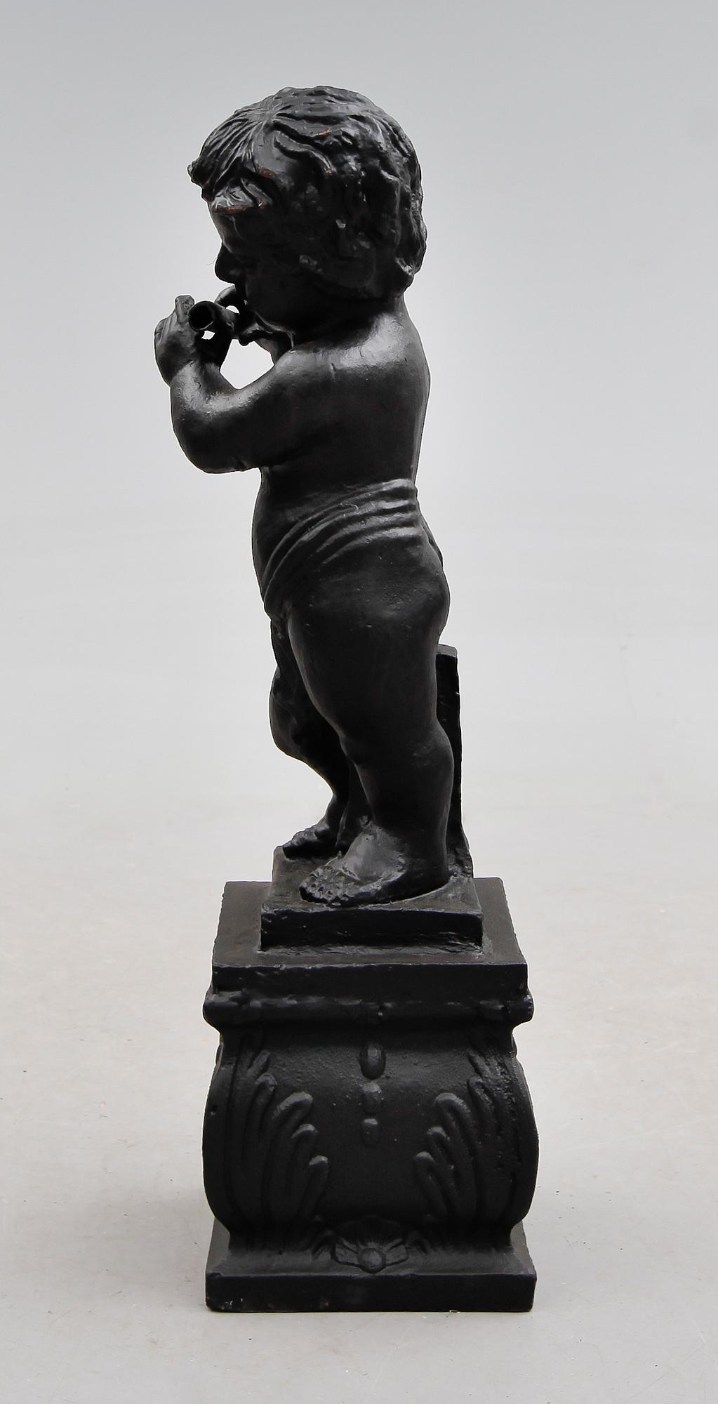 TRÄDGÅRDSSKULPTUR, gjutjärn, modern tillverkning.