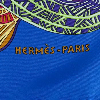Hermès, scarf, "Art des steppes".