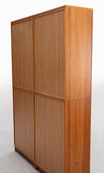 A four section book case, 21st century.
