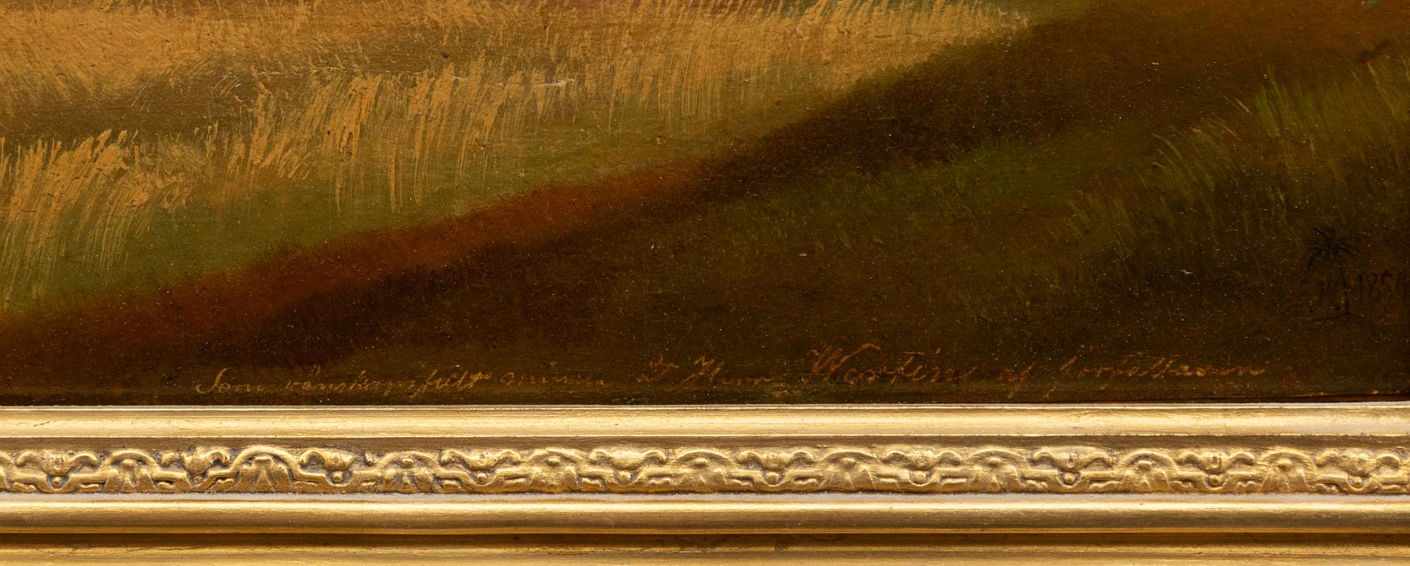 Gustaf Wilhelm Palm, Landscape by the Ångerman River.