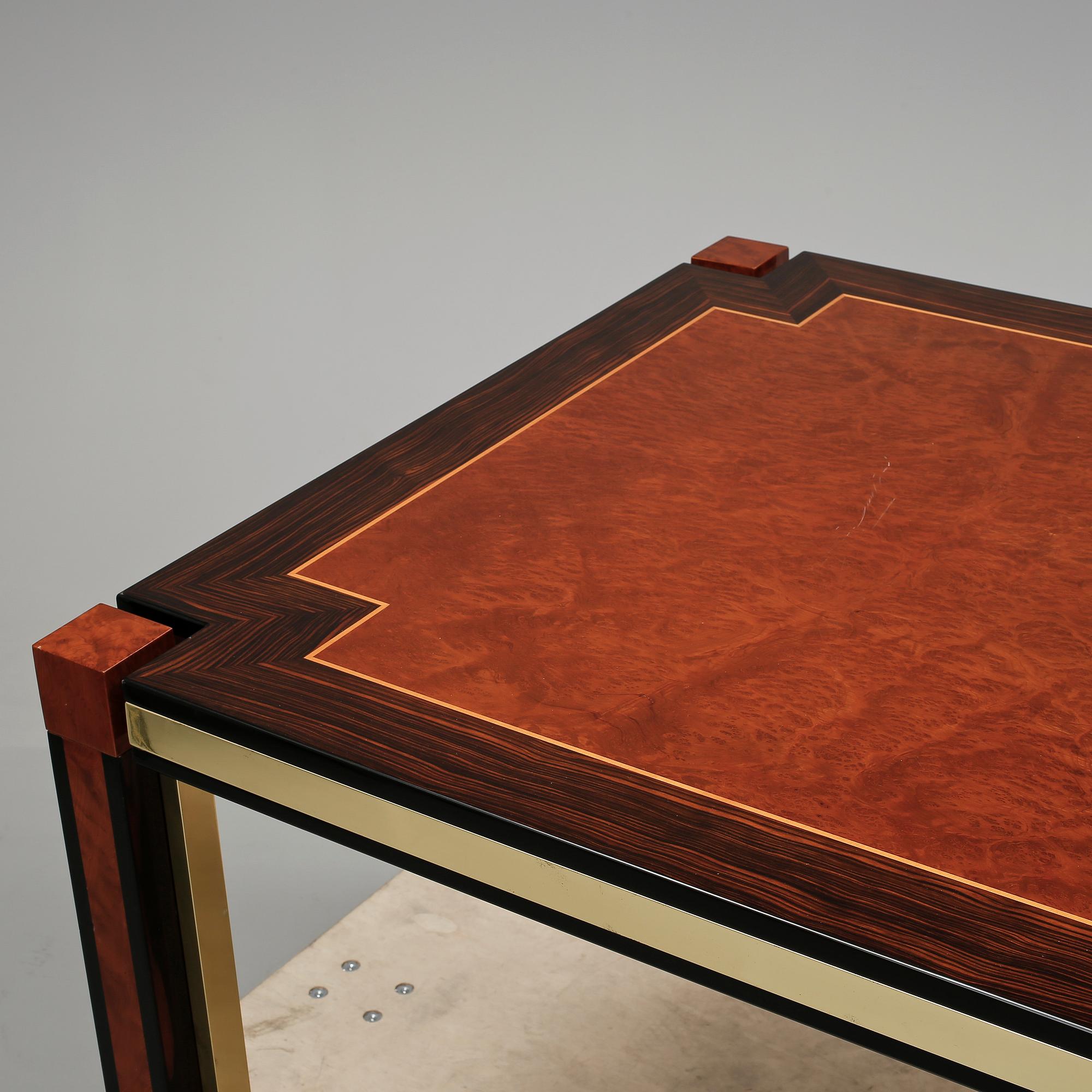 MATGRUPP, 7 delar, Paolo Barracheli "Roaman Deco" ca 1980.