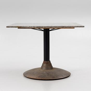 A contemporary table.
