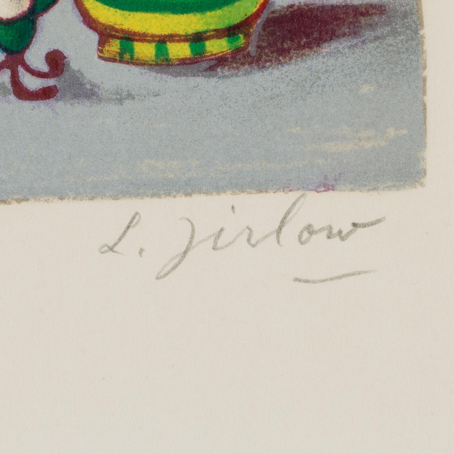 LENNART JIRLOW, färglitografi, signerad och numrerad 101/210.