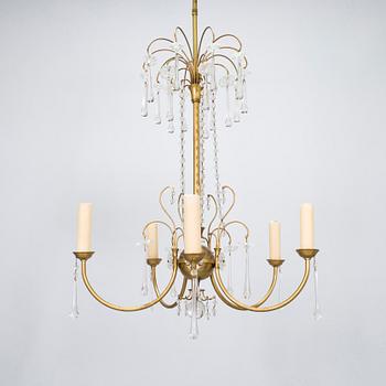 Lisa Johansson-Pape, a 1940s chandelier '15' for Stockmann Orno.