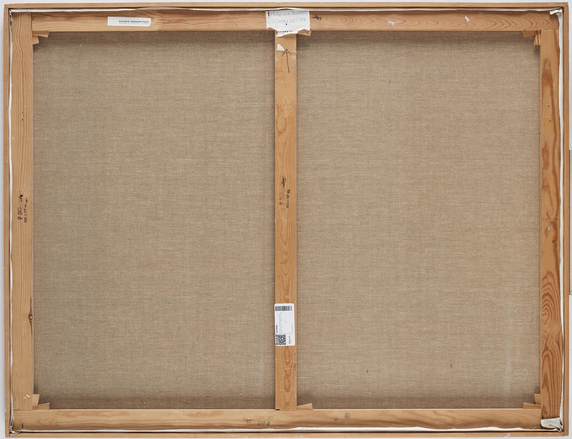 Philip von Schantz, oil on canvas. Signed PvS and dated -71.