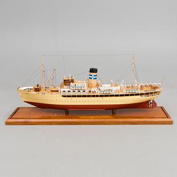 MODELLFARTYG, "Bore II", Åbo. Finland 1900-talets senare hälft.