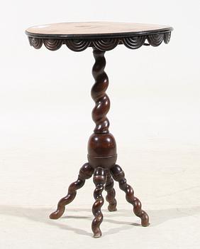 LAMPBORD, nyrenässans, sent 1800-tal.