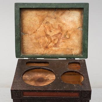 A 19th century commode.