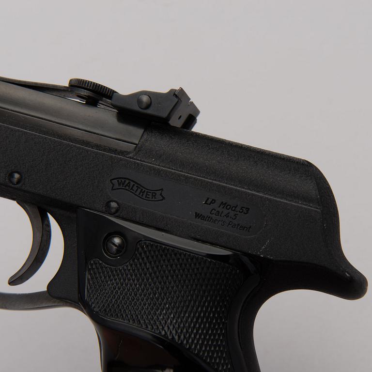 A Walther LP53 air gun, Germany. In production 1953-1976.