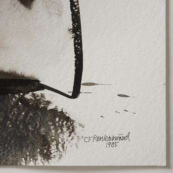 Carl Fredrik Reuterswärd, "Non Violence".