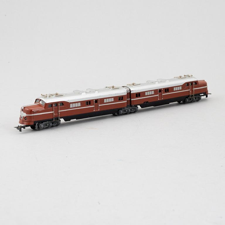 Märklin, elektriskt dubbellok, DL 800, spår H0,  i originalförpackning, 1955-56.