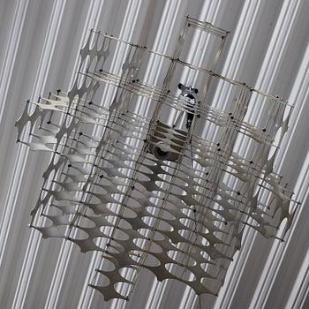Mario Marenco, a pair of "Cynthia" ceiling lamps, for Artemide, Italy 1968.