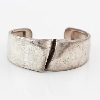 Björn Weckström, "Darina", armring, sterlingsilver. Lapponia 1971.