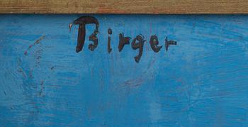 BIRGER BIRGER-ERICSON, oljemålning.