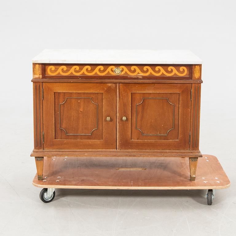 Cabinet from CE Jonsson's Furniture Factory, early 20th century.