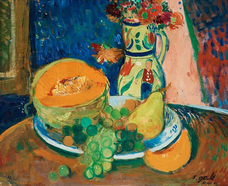 Francois Gall, Fruktstilleben.