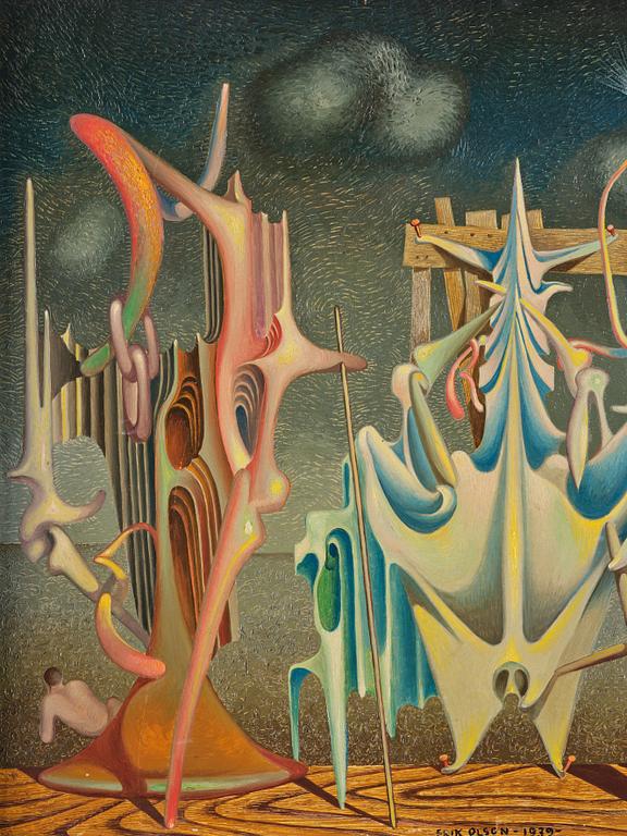 Erik Olson, "Krucifixion-exekution".