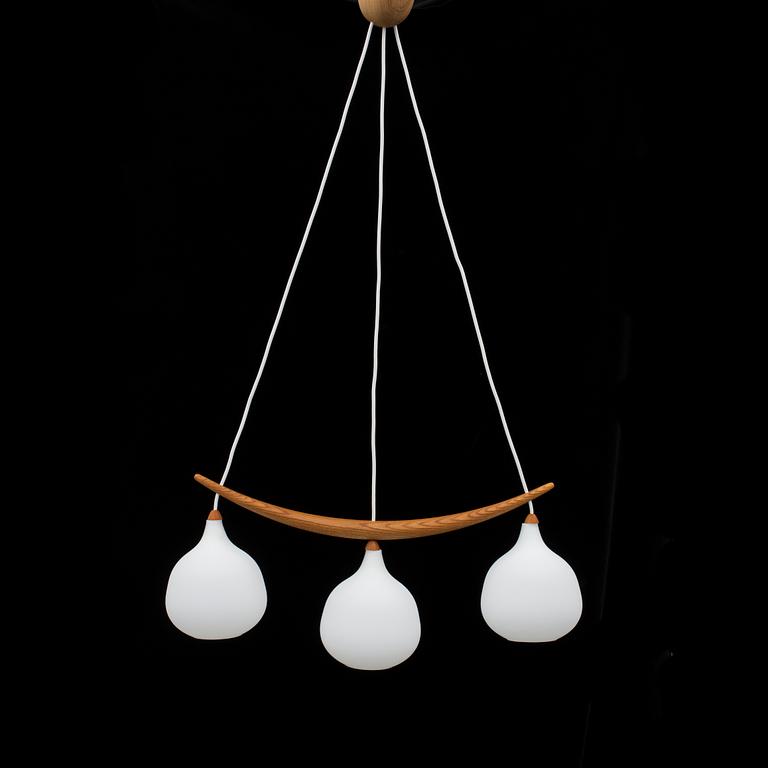 TAKLAMPA, Uno & Östen Kristiansson, Luxus, Vittsjö, 1950/60-tal. Höjd 108 cm.