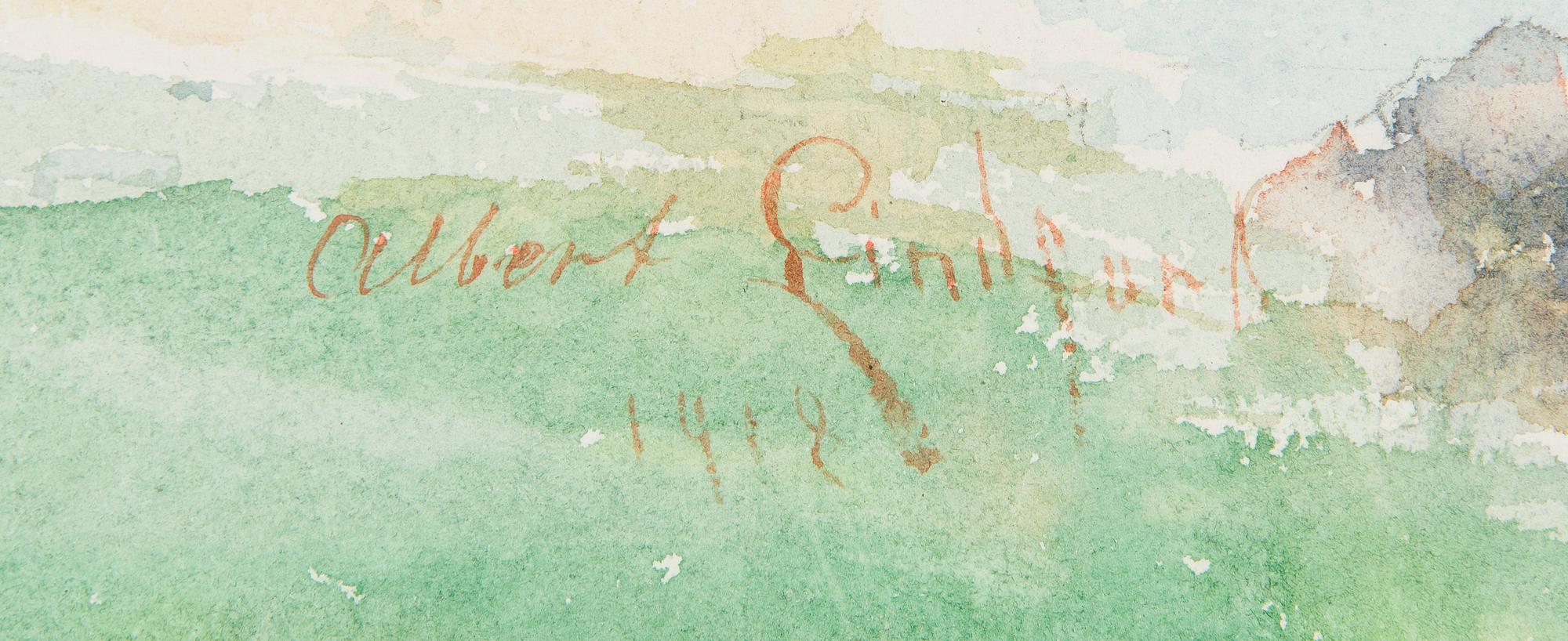 Albert Lindfors, Hamnvy.