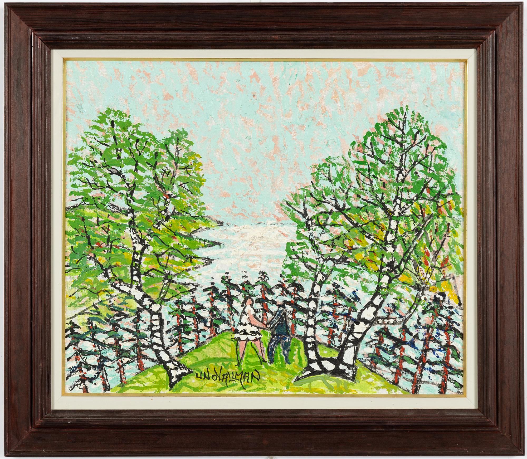 Uno Vallman, Dans under björkarna.