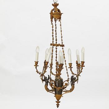 A chandelier, mid/second half of the 20th century.