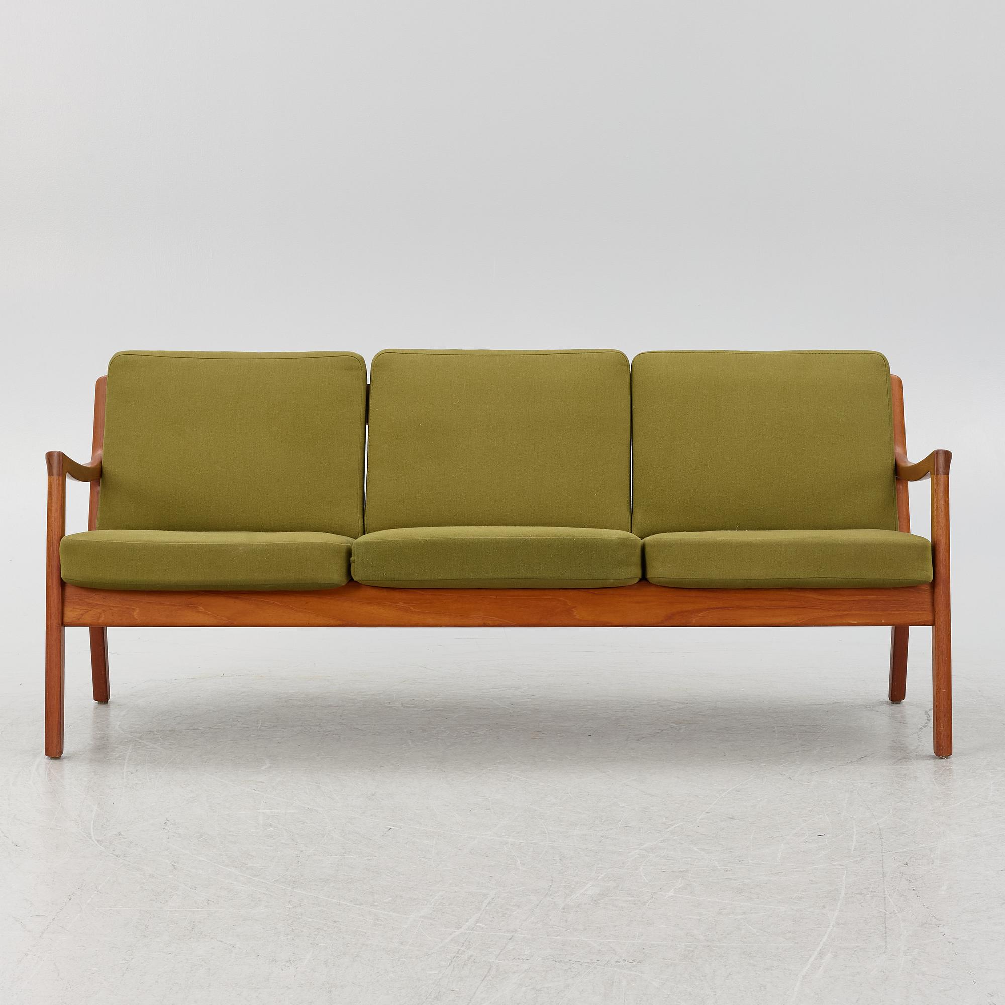 Ole Wanscher, sofa, "Senator", France & Son, Denmark, 1950s/60s.