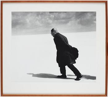 Antanas Sutkus, "J.P Sartre in Lithuania, Nida, 1965".