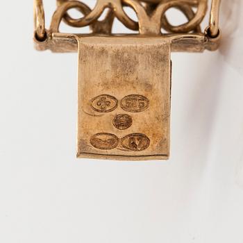 Rannekoru, 14K kultaa, Suomalaiset tuontileimat, Helsinki 1969.