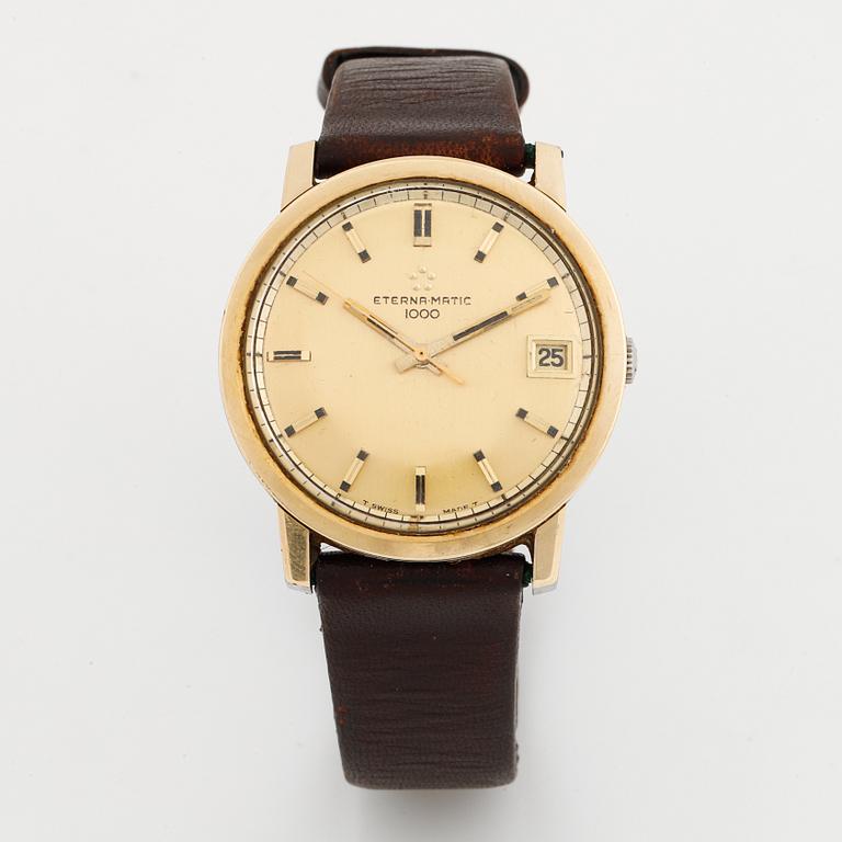 Eterna Matic, 1000, wristwatch, 35 mm.