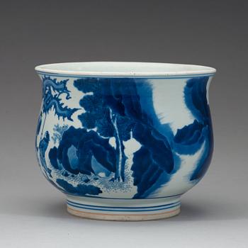 RÖKELSEKAR, porslin. Transition, 1600-tal.