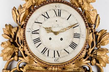 VÄGGPENDYL, gustaviansk, 1700-talets slut.