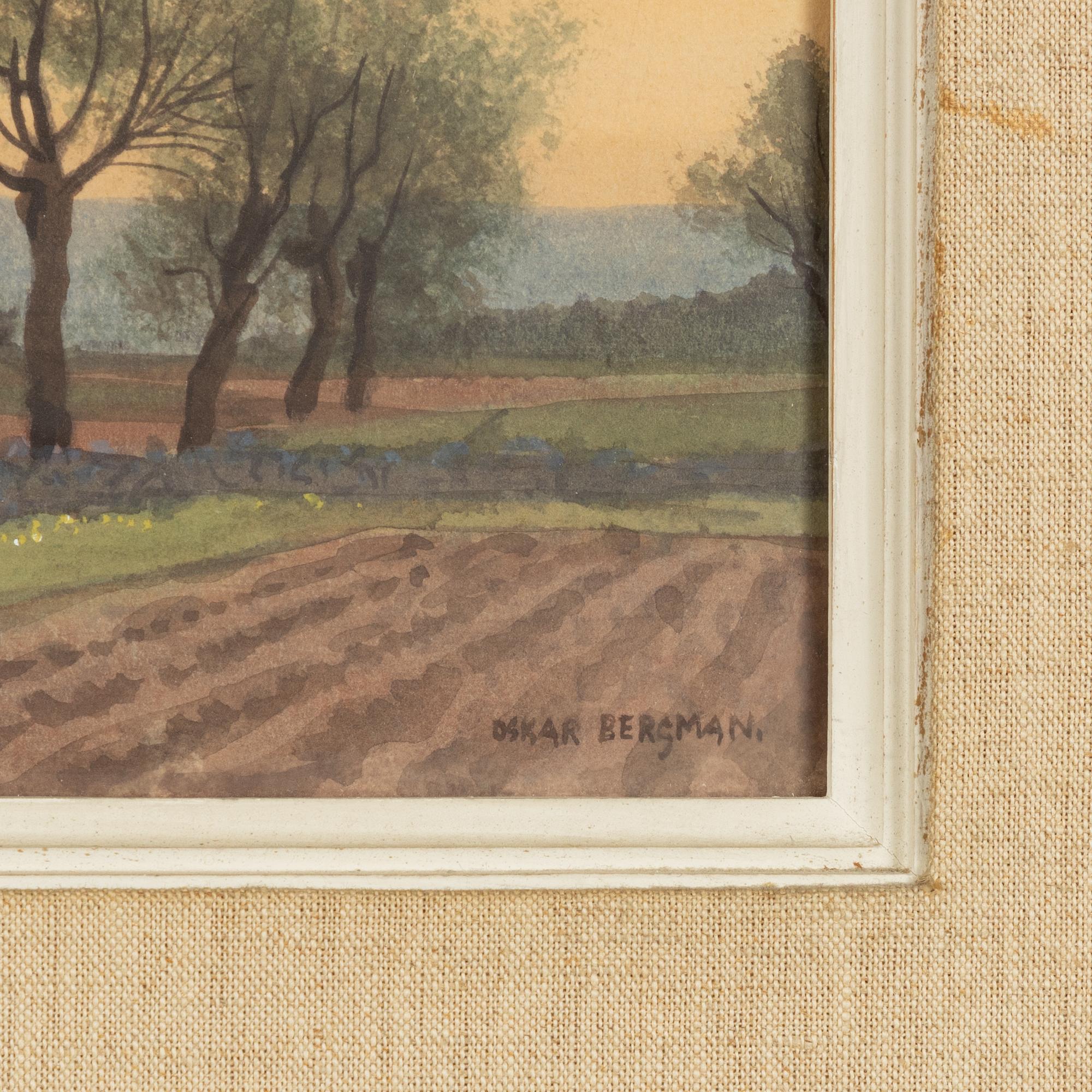 Oskar Bergman, "Pilar i Skåne".