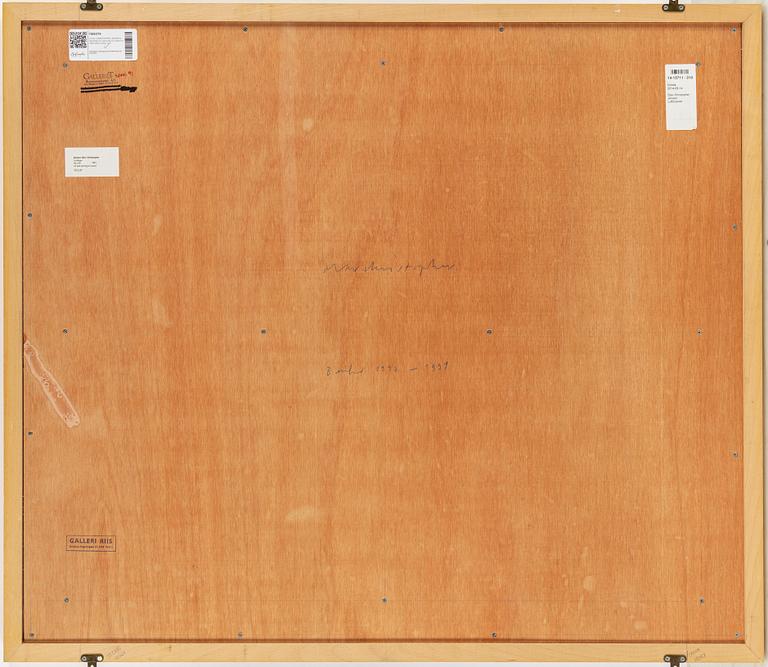 OLAV CHRISTOPHER JENSSEN, , mixed media, signed and dated 1990-1991 on verso,