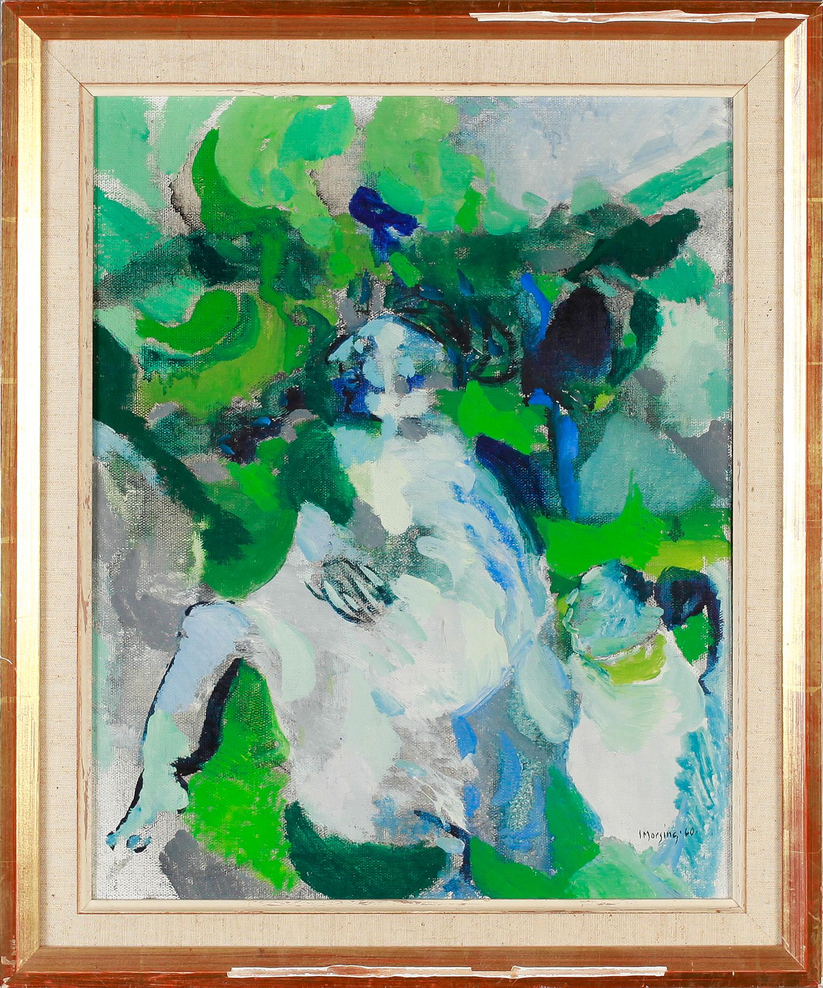 IVAR MORSING, olja på pannå, signerad och daterad -60.