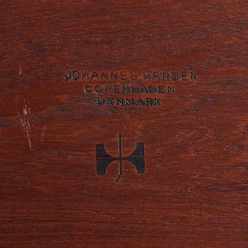 Hans J. Wegner, a teak fruit table "JH586", by cabinetmaker Johannes Hansen, Denmark 1950's-60's.