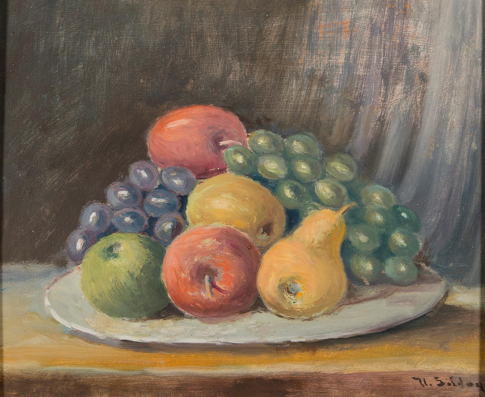 UUNO SOLDAN, olja på masonit, signerad.